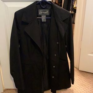 No hood rain coat. Luxury feeling